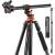 K&F Concept KF4248 - statyw fotograficzny T254A7 + głowica kulowa BH-28L